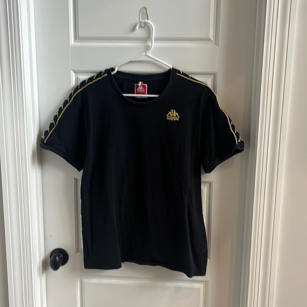 Mens Kappa t-shirt - large - black